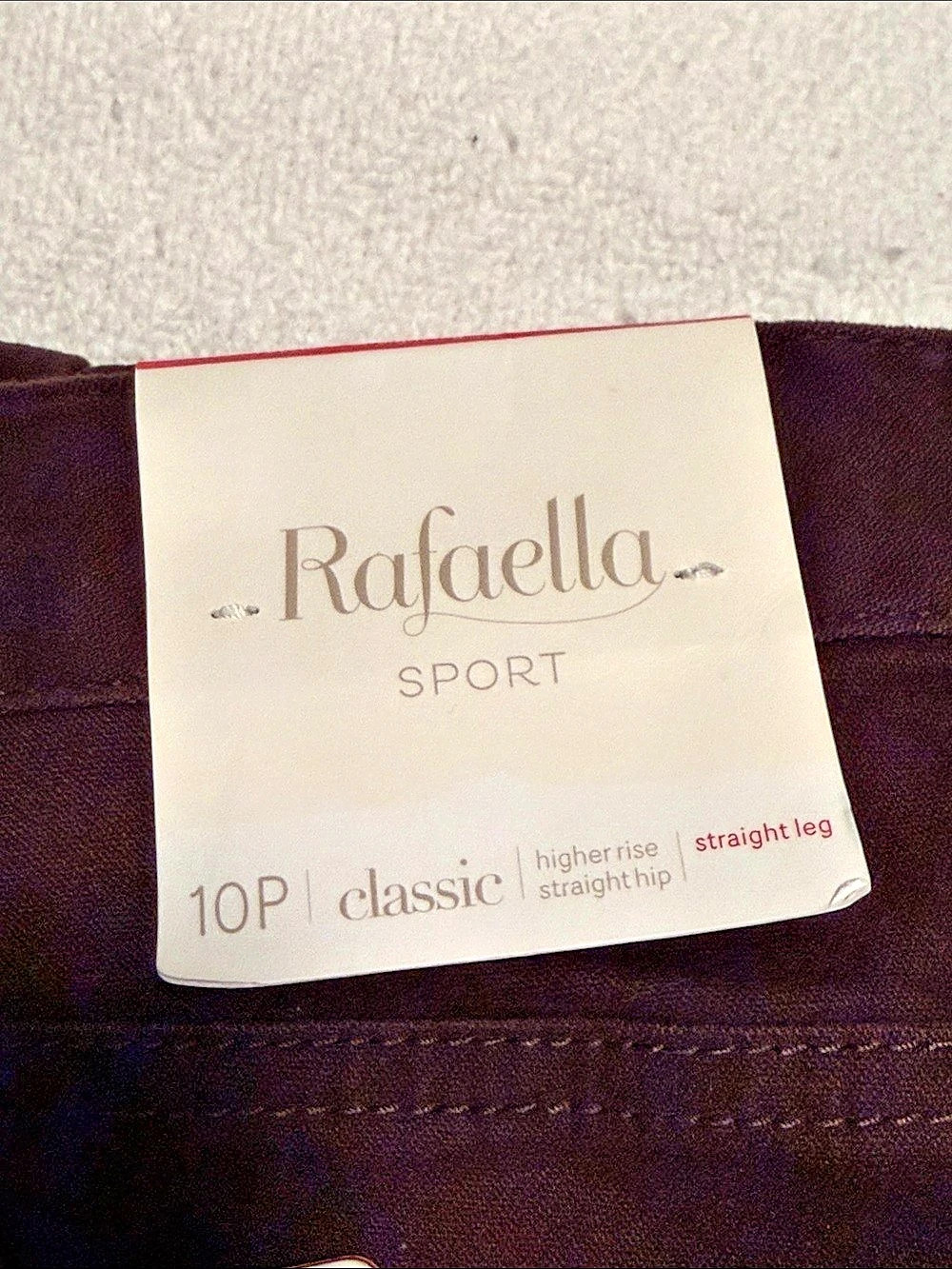Rafaella 10P Classic Straight Leg Pants Bundle NWT - Picture 5 of 7